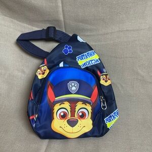 Kids Navy Blue Character Sling Backpack